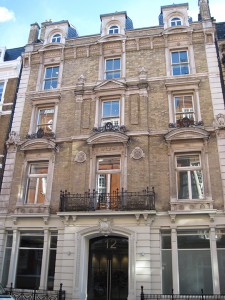 12 Henrietta St., London, where Elizabeth and Lord Francis Russell were married 100 years ago on February 11, 1916